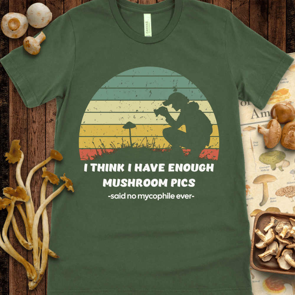 Mushroom Pics Tee
