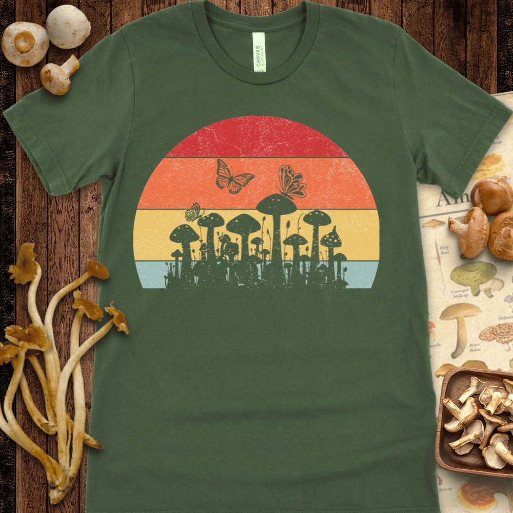 Sunset Butter Flies Tee
