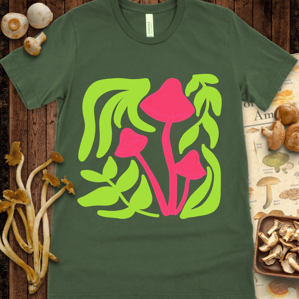 Mushroom Design Tee