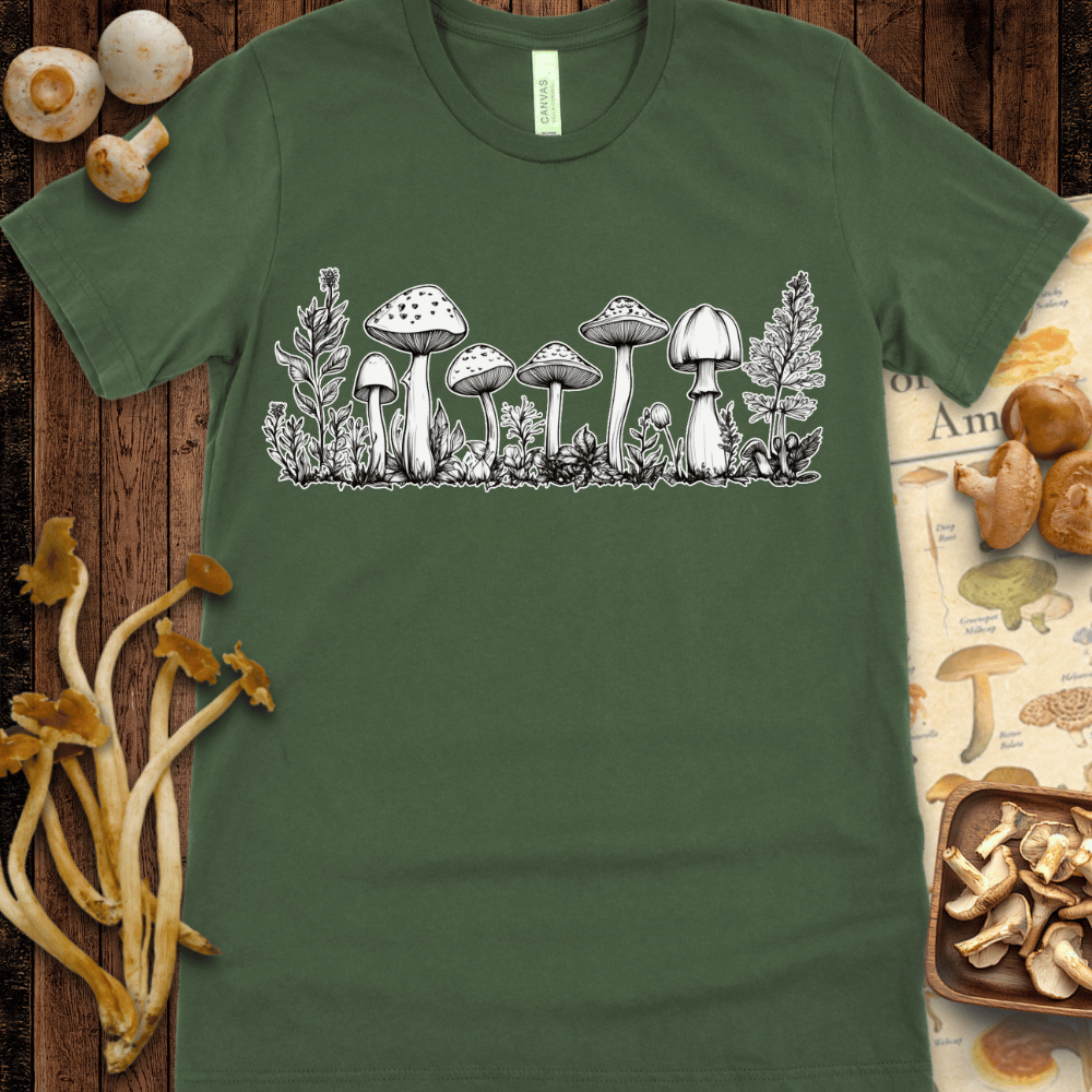 Fungi And Fauna White 2 Tee