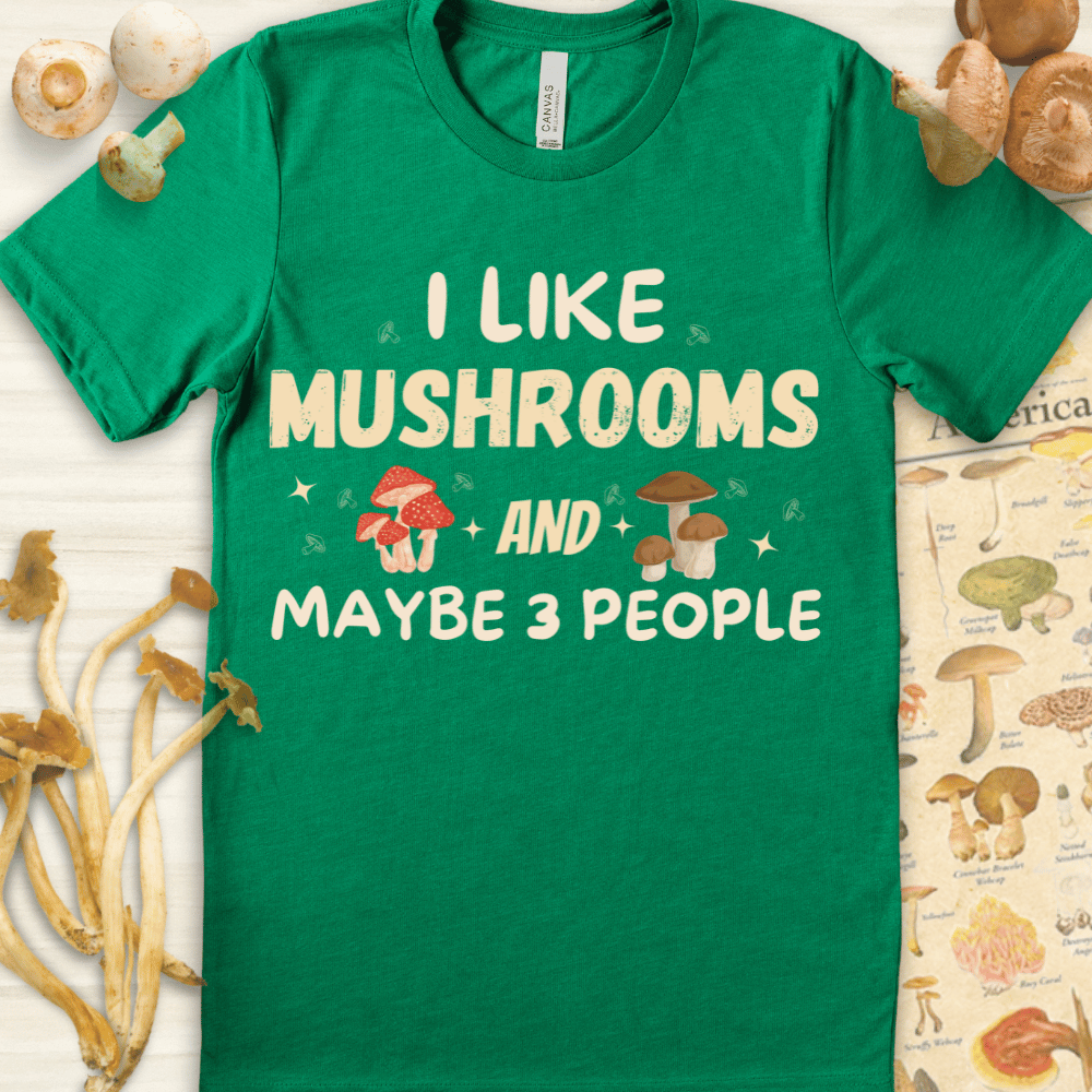 Mushroom and 3 Tee Lite Green