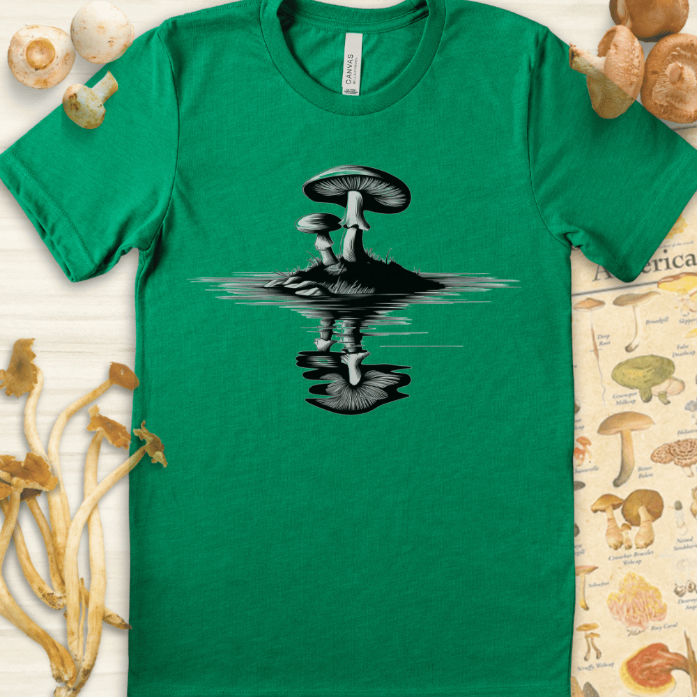 Stillwater shrooms Tee Lite Green