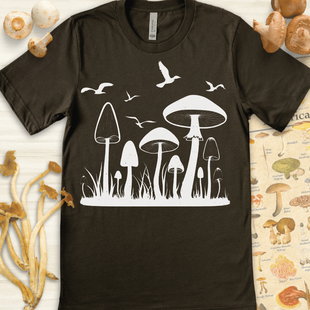 Fungal Flight Tee Dark Green
