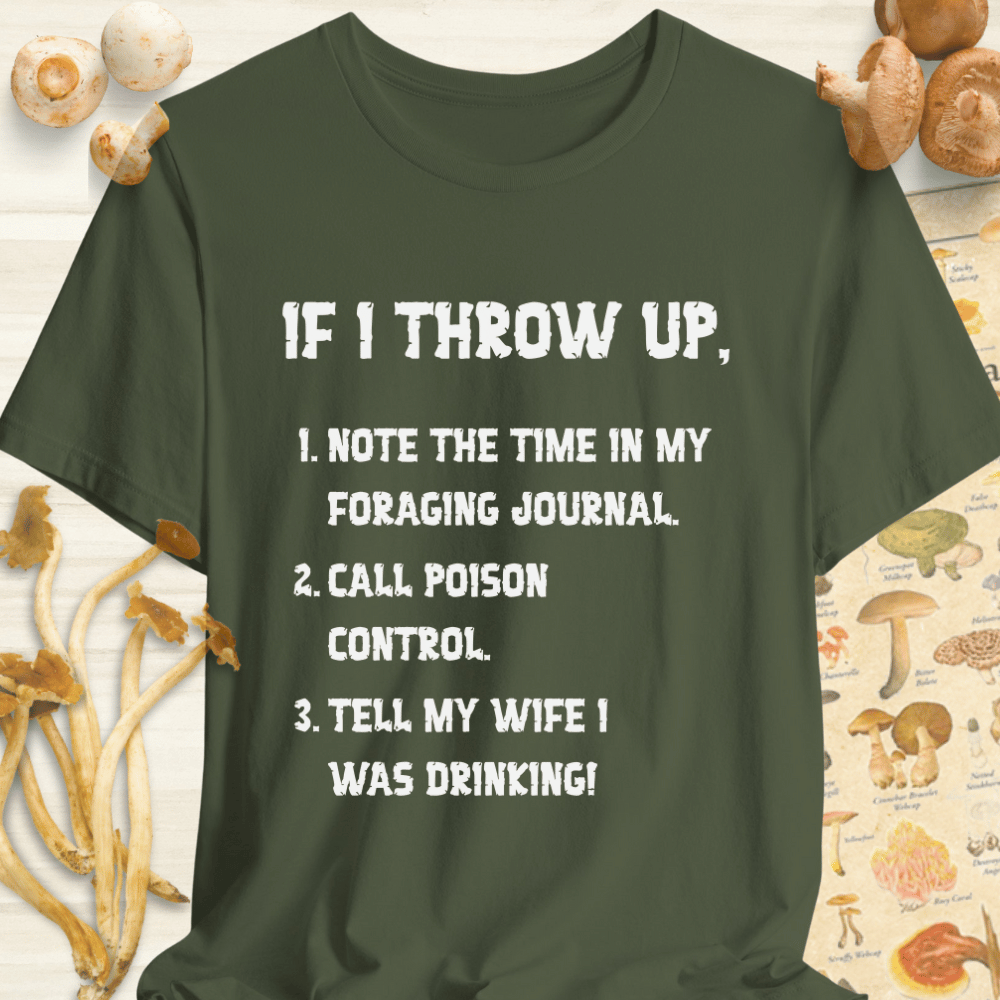Call Poison Control Tee Dark Green