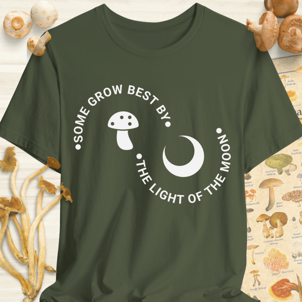 Light Of The Moon Tee Dark Green