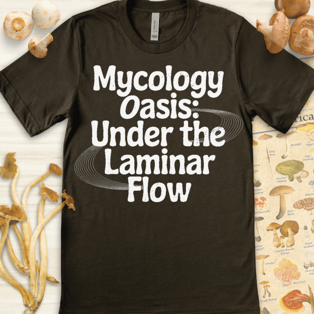Mycology Oasis Tee Dark Green