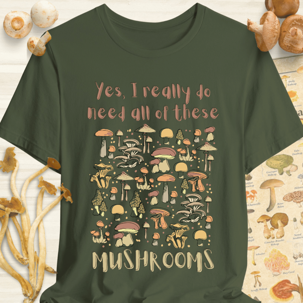 Really Need These Tee Dark Green