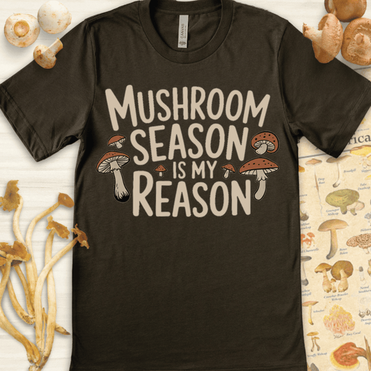 Mushroom Season Tee Dark Green