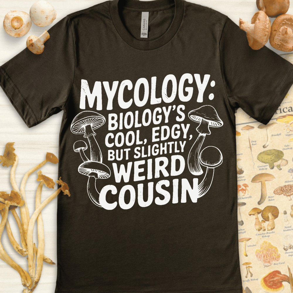 Biology Weird Cousin Tee Dark Green