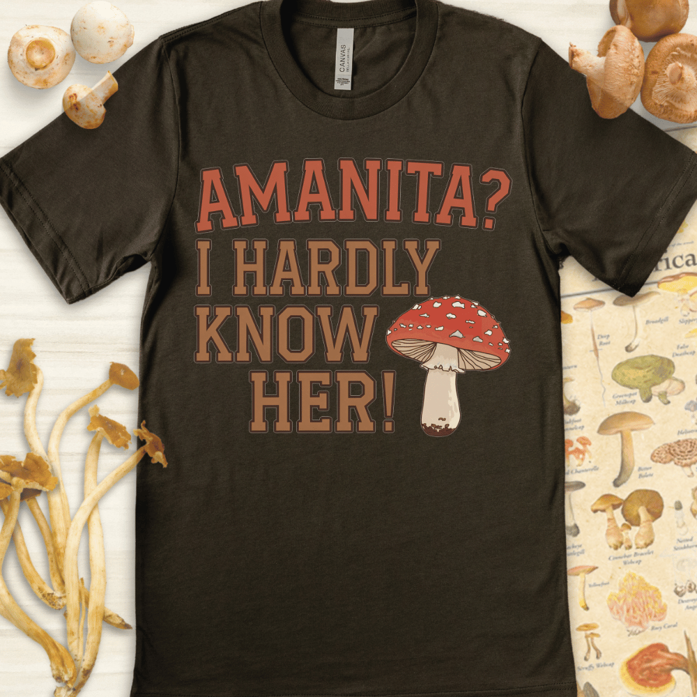 Amanita Hardly Tee Dark Green
