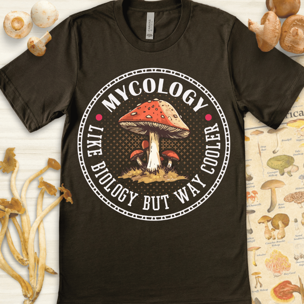 Cooler Than Biology Tee Dark Green