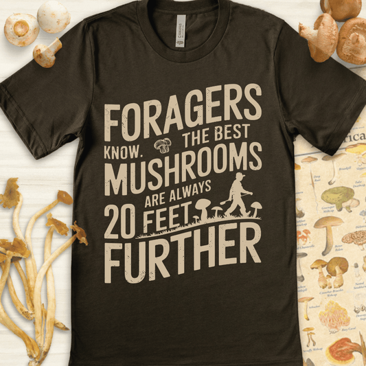 Foragers Know Best Tee Dark Green