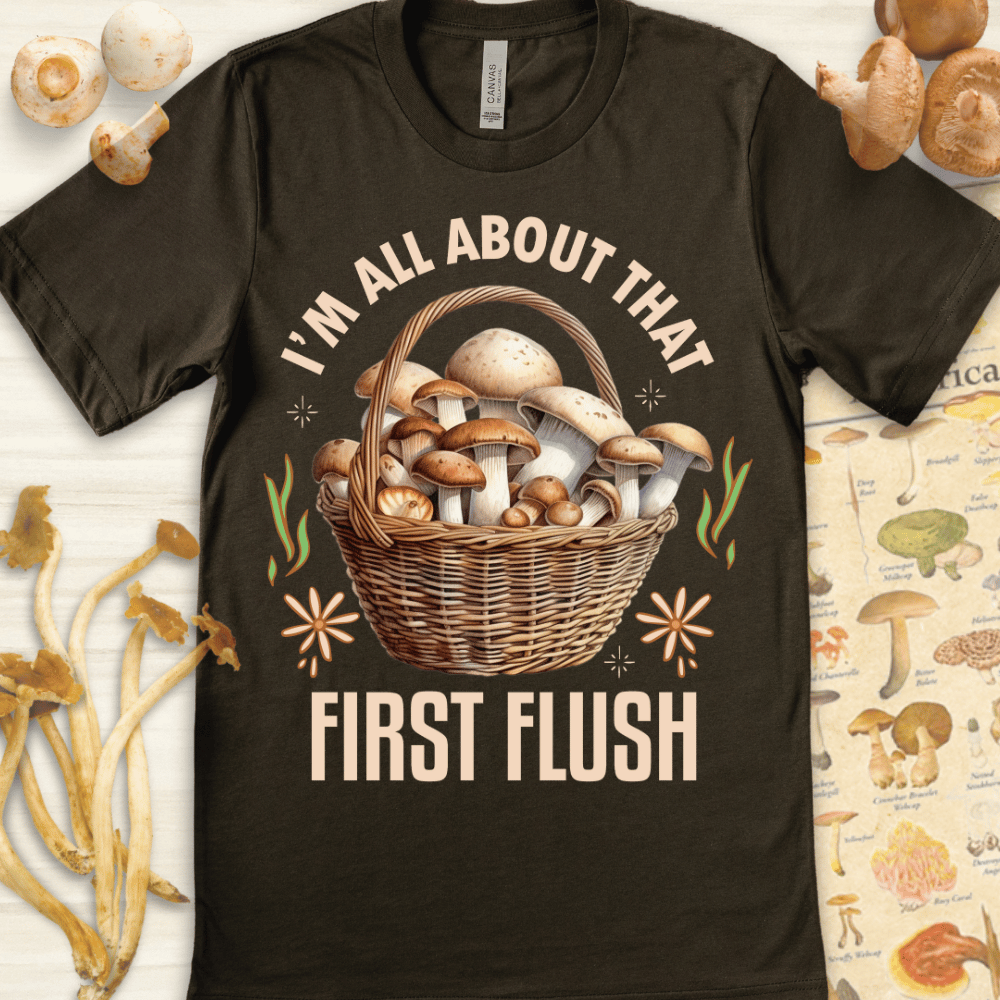 All About First Flush Tee Dark Green