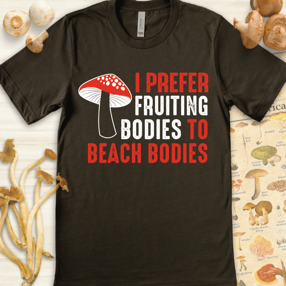 Fruiting Bodies Tee Dark Green