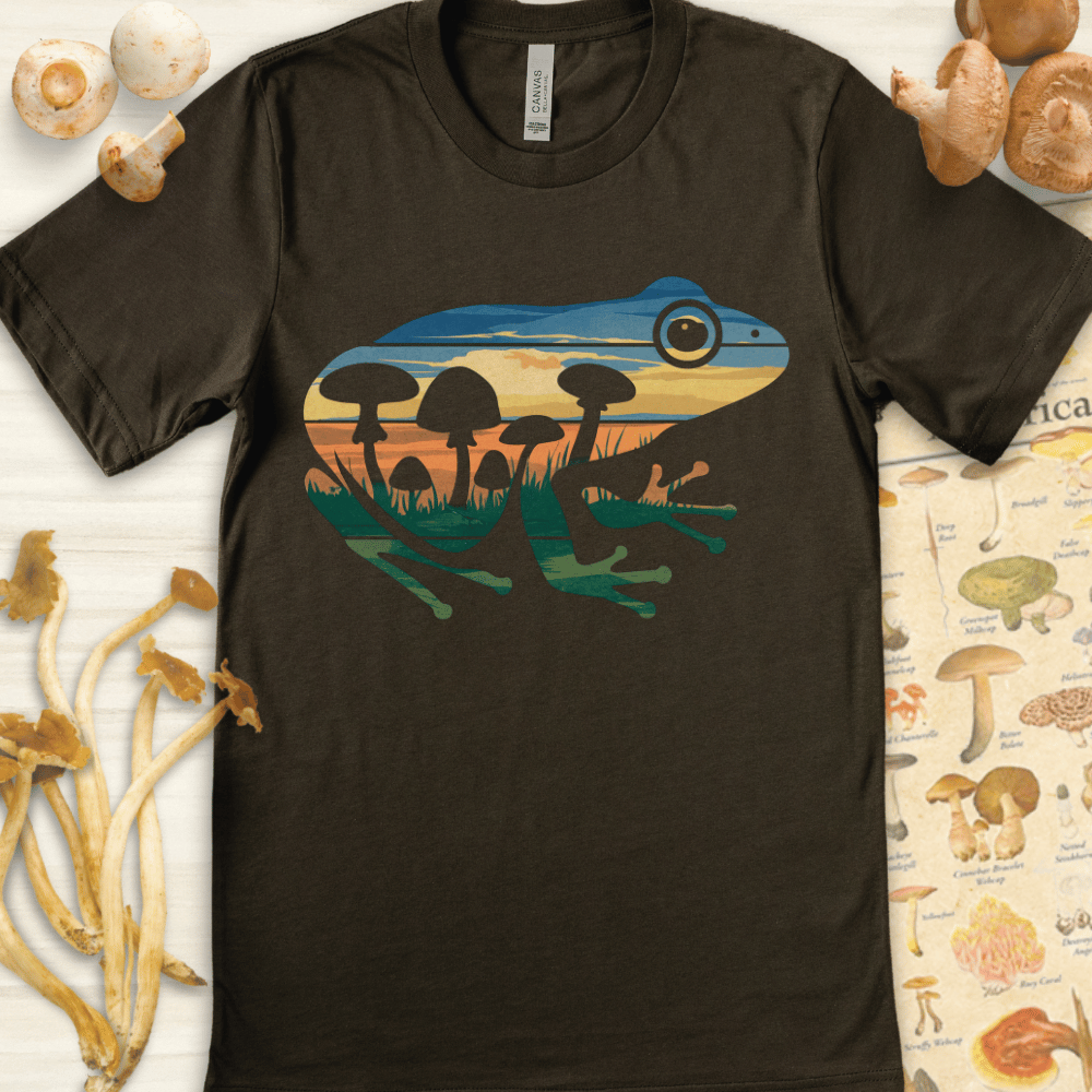 Toadstool Twilight Tee Dark Green