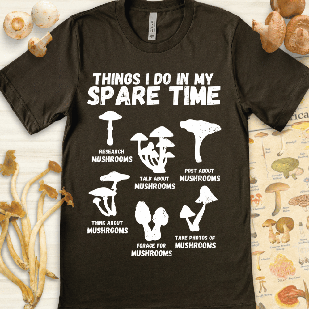 Spare Time Tee Dark Green