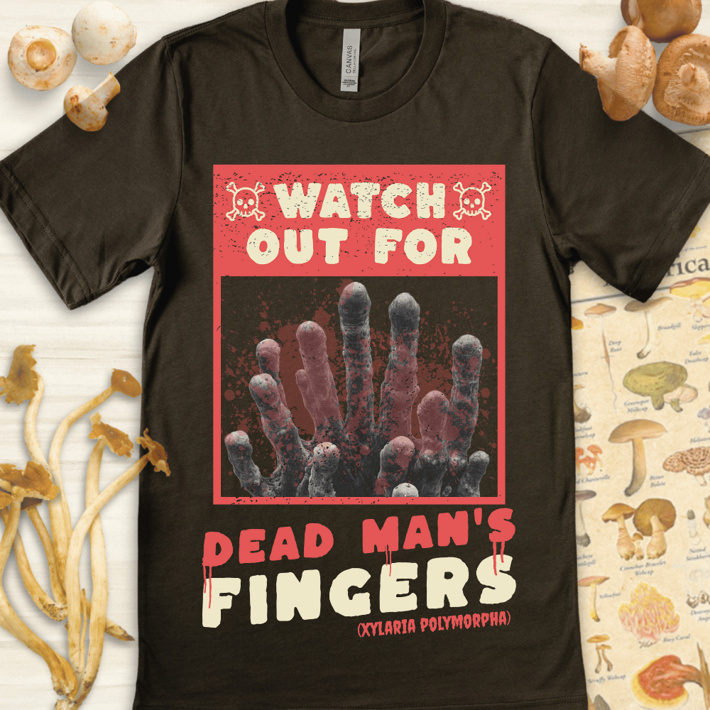Dead Man's Fingers Tee Dark Green