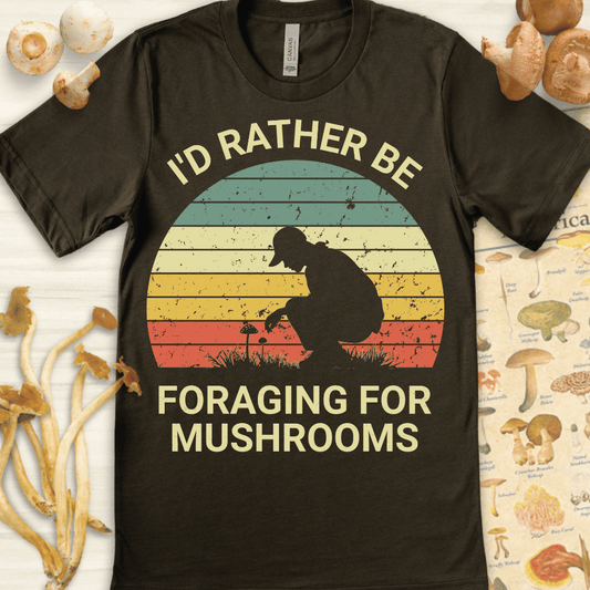 Foraging For Tee Dark Green