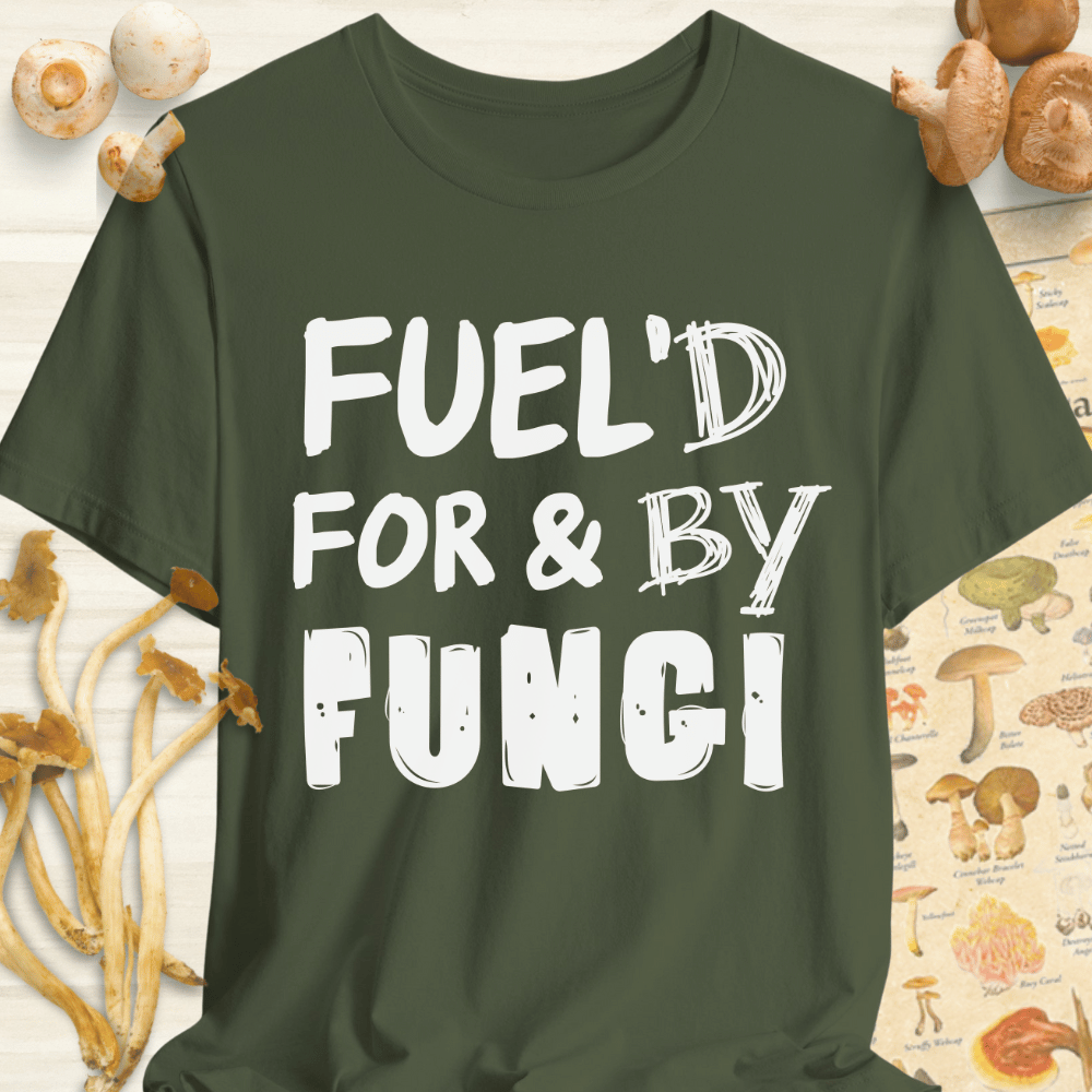 Fuel Fungi Tee Dark Green