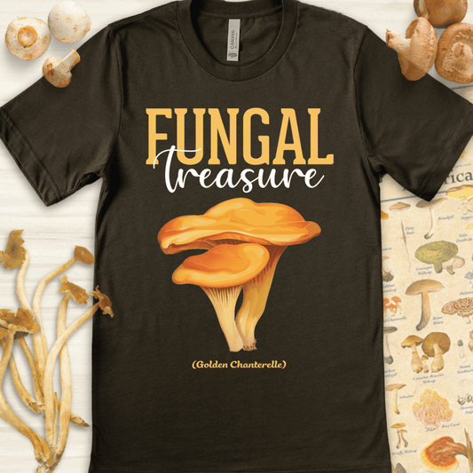 Fungal Treasure Tee Dark Green