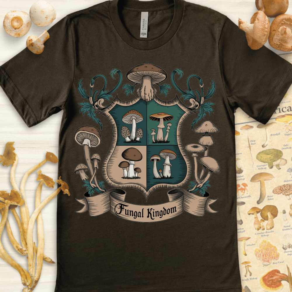 Fungal Kingdom Tee Dark Green
