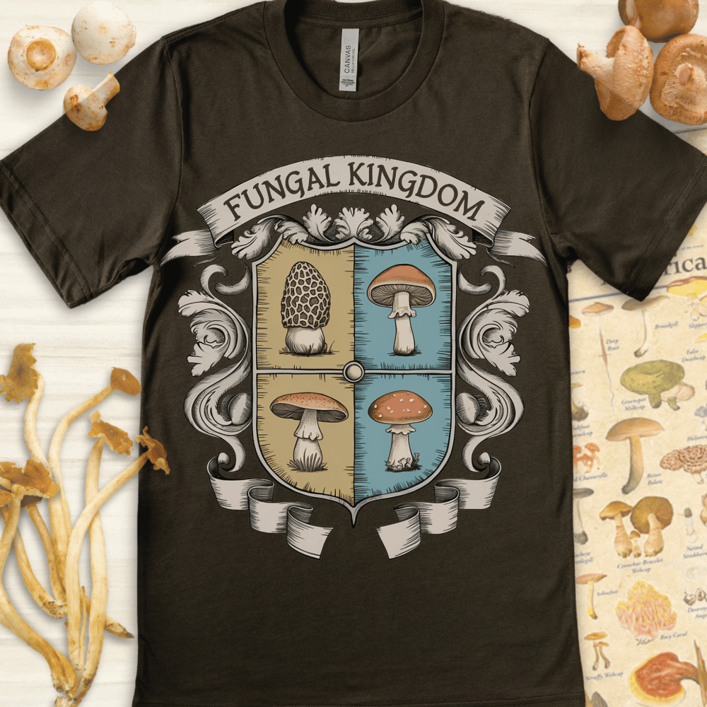 Fungal Kingdom Tee Dark Green
