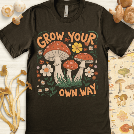 Grow your Own Way Tee Dark Green