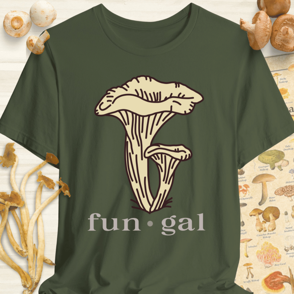 Fun-Gal Tee Dark Green
