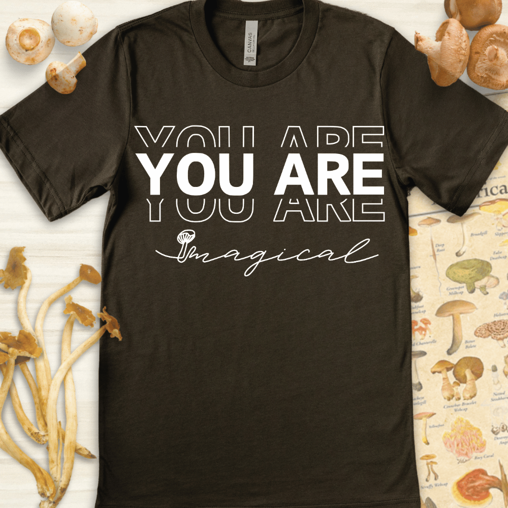 You Are Magical Tee Dark Green