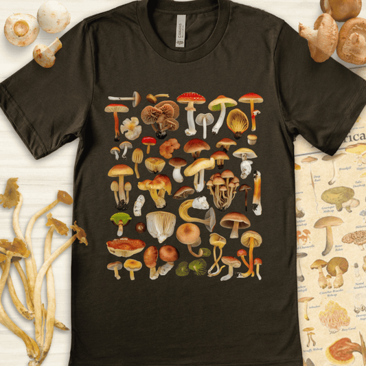 MycoMedly Collage Tee Dark Green