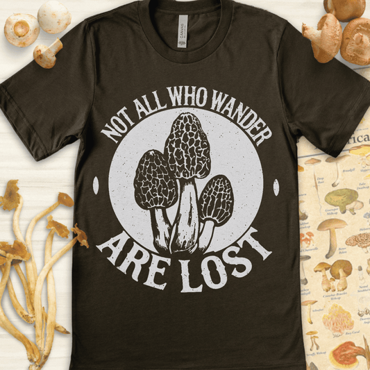 Wander Are Lost Tee Dark Green