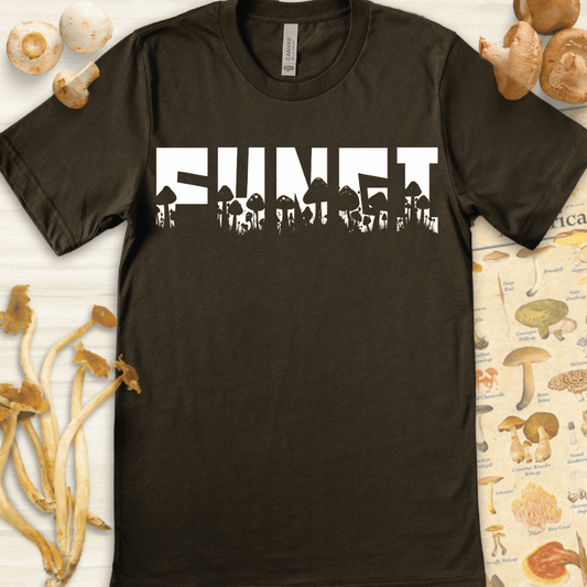 Fungi Shadows Tee Dark Green