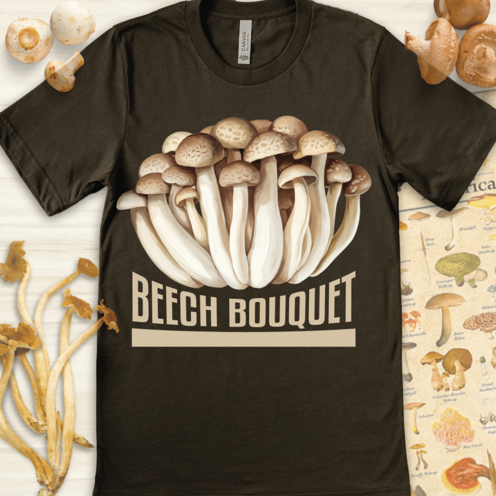 Beech Bouquet Tee Dark Green