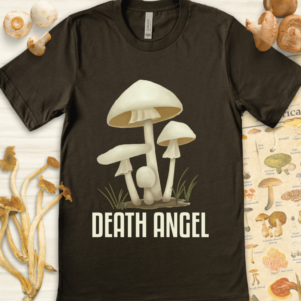 Death Angel Amanita Tee Dark Green