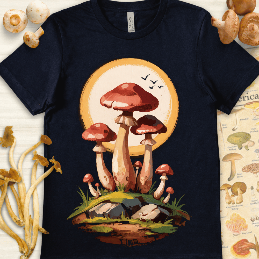 Rocky Fungi Tee Navy