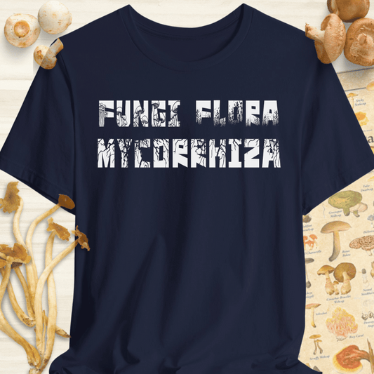 Fungi Flora Tee Navy