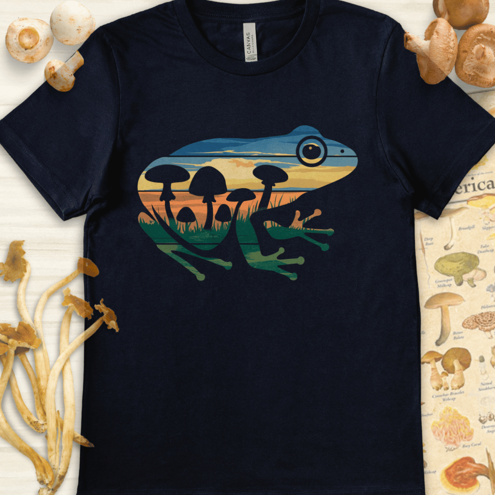 Toadstool Twilight Tee Navy