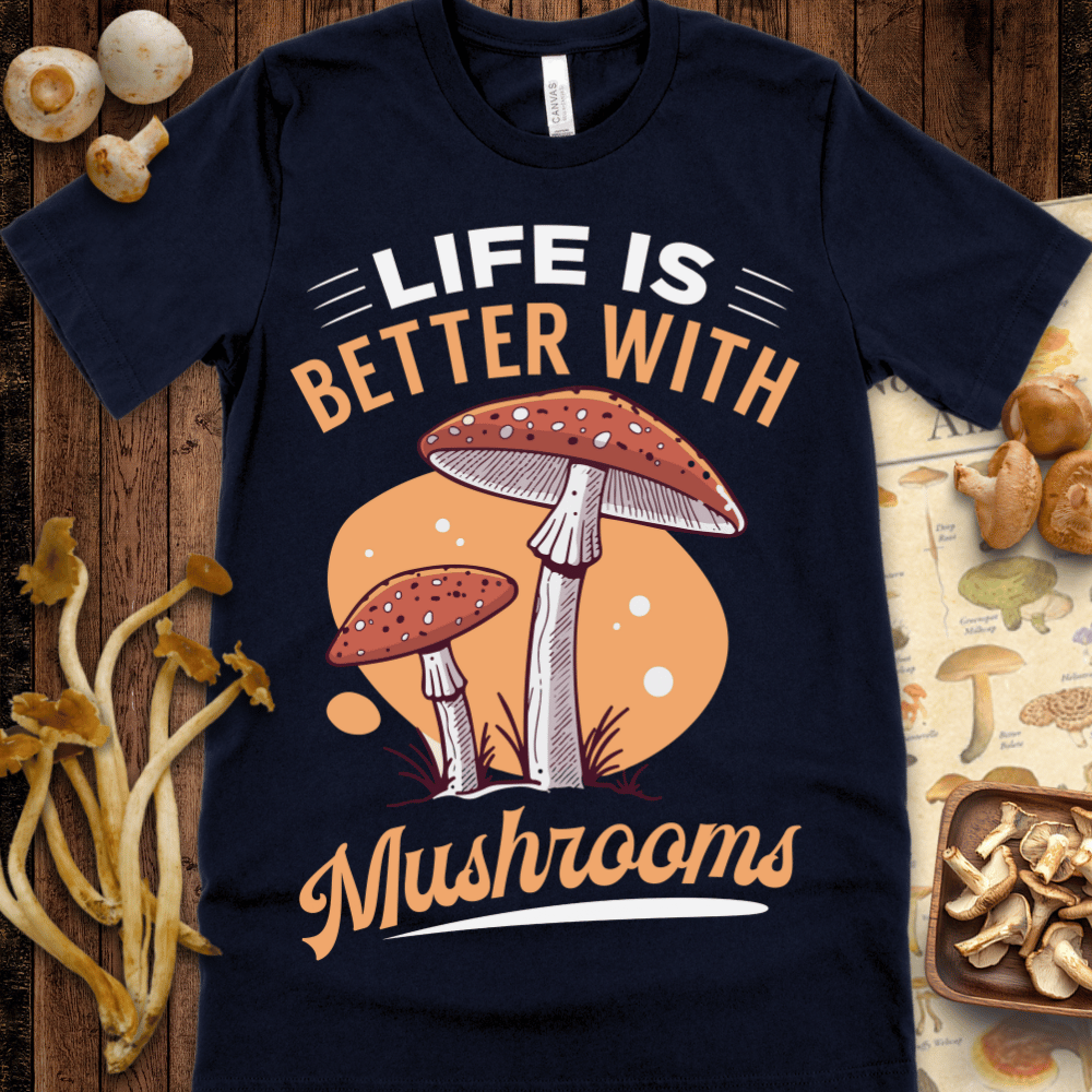 Life With Mushrooms Tee
