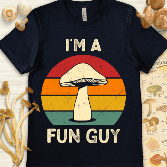 Fun Guy Sunset Tee Navy
