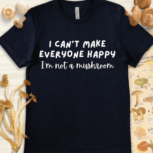 Happy Mushroom Tee Navy