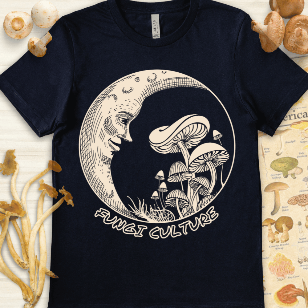 Fungi Culture Luna Tee Navy