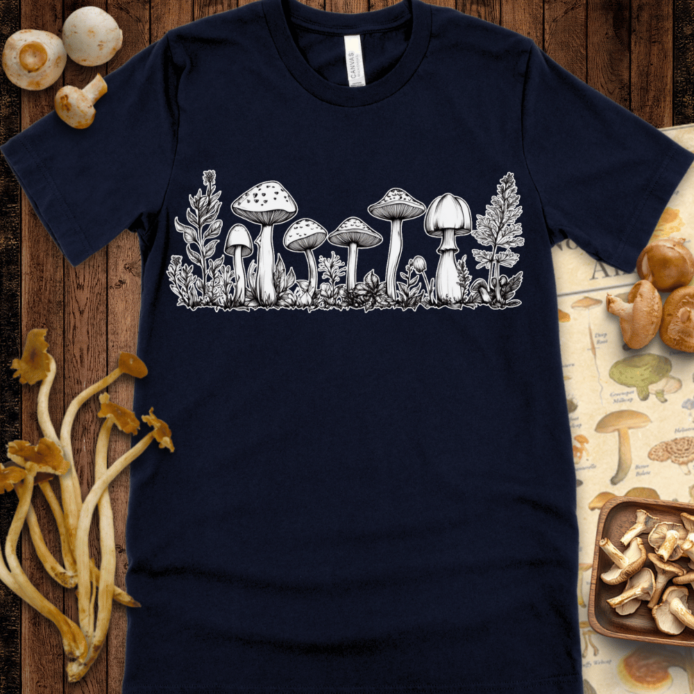 Fungi And Fauna White 2 Tee