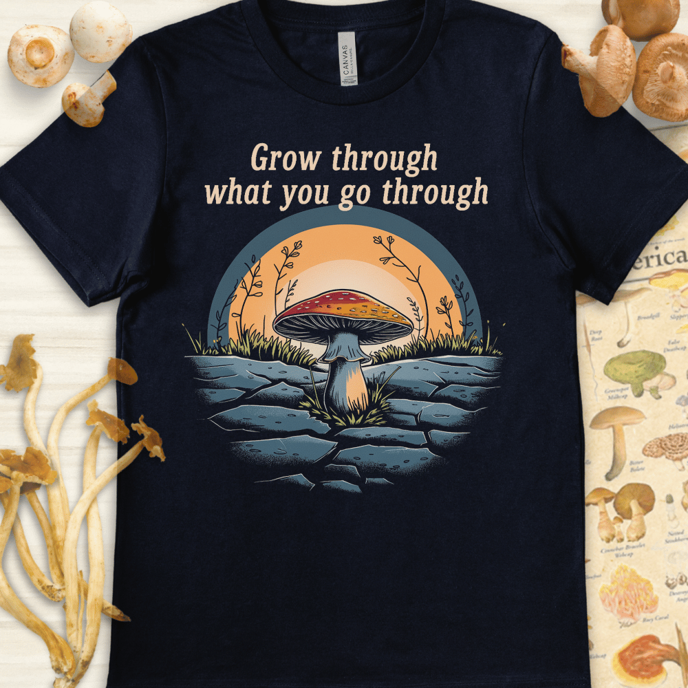 Grow & Go Through Tee Navy