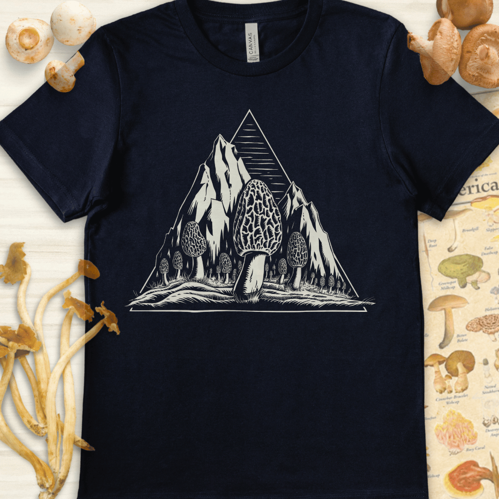 Morel Mountain Tee Navy