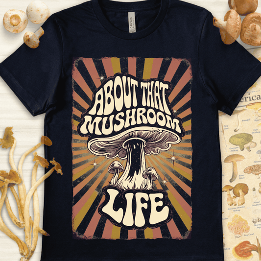 Groovy Life Tee Navy