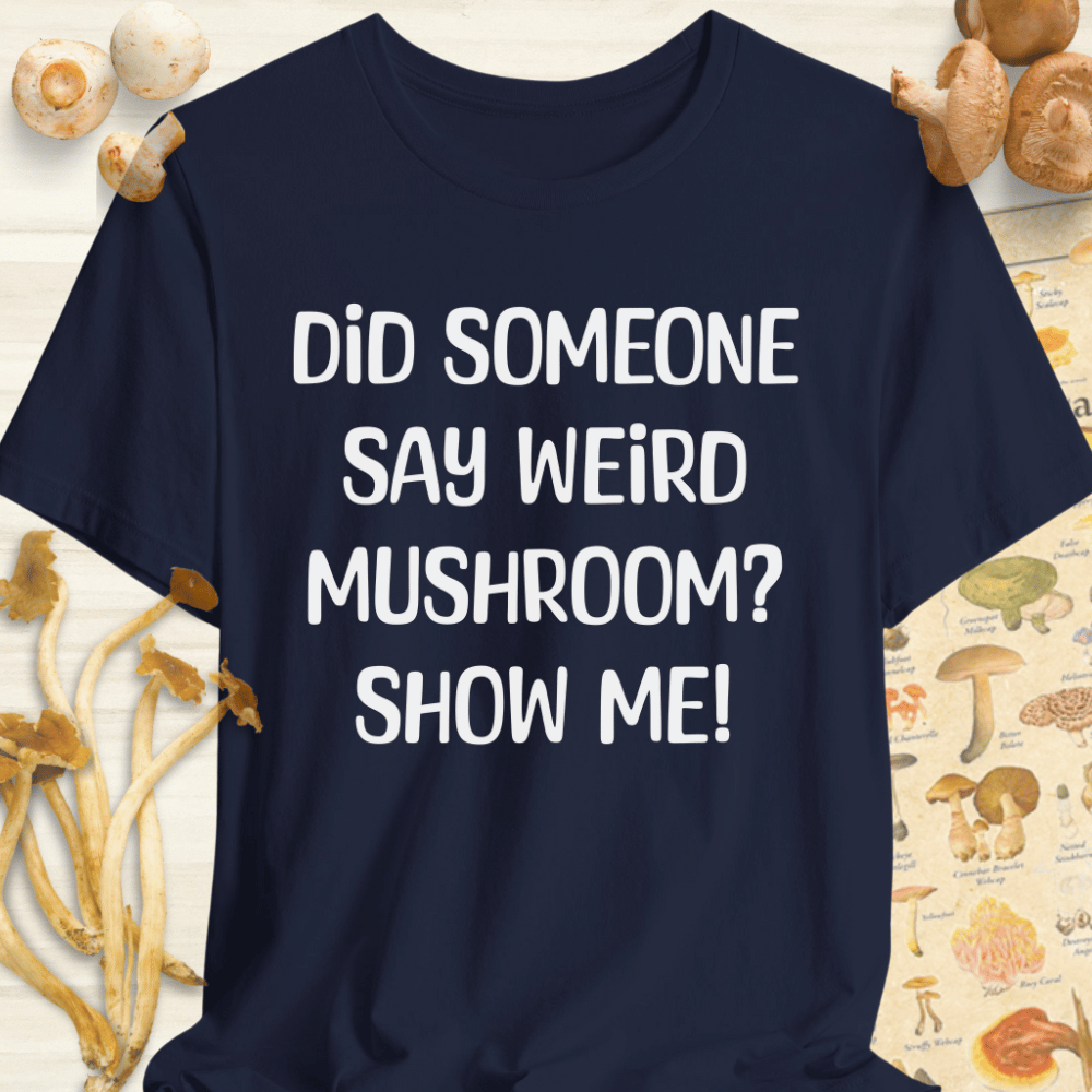 Weird Show Me Tee Navy