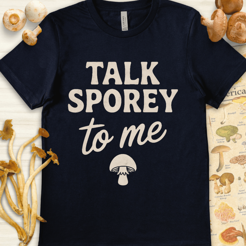 Talk Sporey Tee Navy