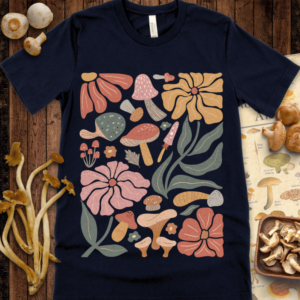 Boho Fungi N Fauna Tee