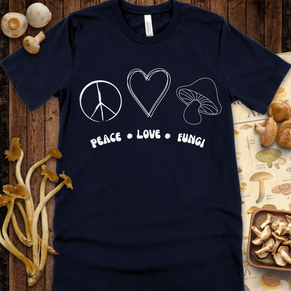 Peace Love Fungi Tee