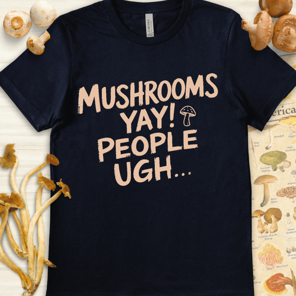 People Ugh Tee Navy